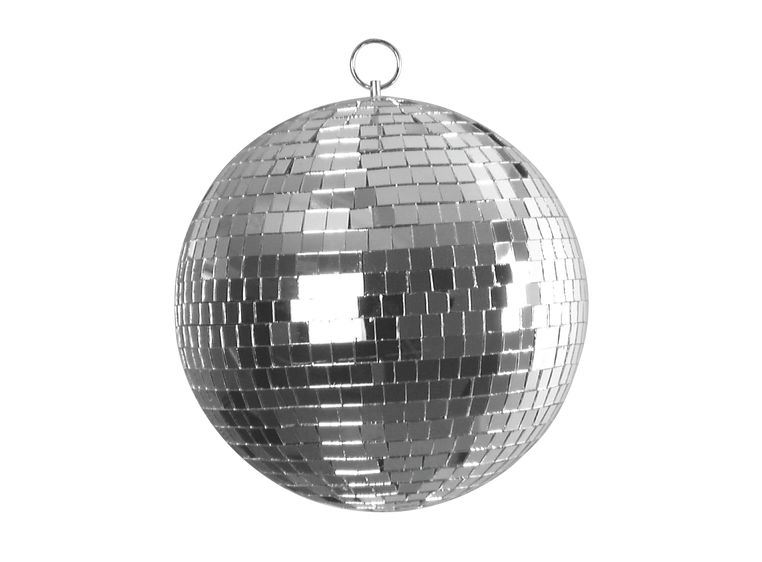 Eurolite Mirror Ball 20cm with motor & LED PST-5 QCL Spot bk 
