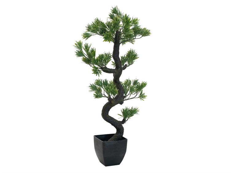 Europalms Pine bonsai artificial plant, 95cm