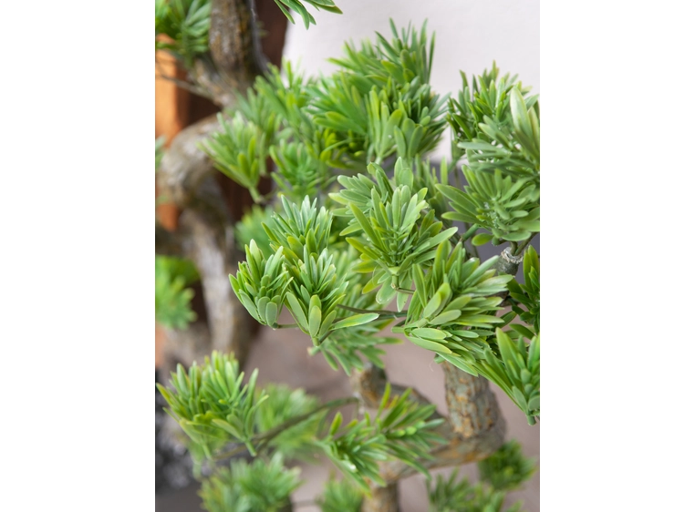 Europalms Pine bonsai artificial plant, 95cm 