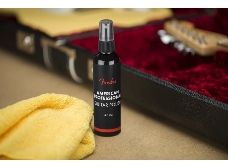 Fender 4oz Polish and Shop Cloth, 2 Pack 