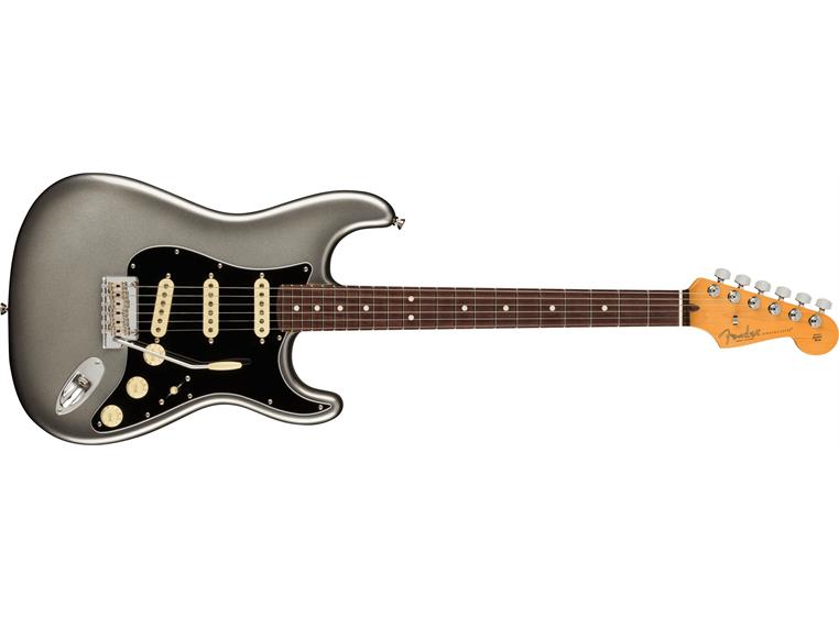 Fender Am Pro II Stratocaster Mercury, Rosewood Fingerboard
