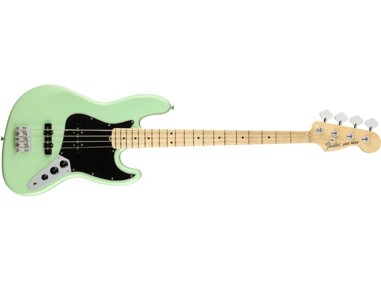 Fender American Performer Jazz Bass Satin Surf Green, MN 