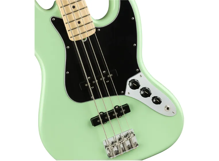Fender American Performer Jazz Bass Satin Surf Green, MN 