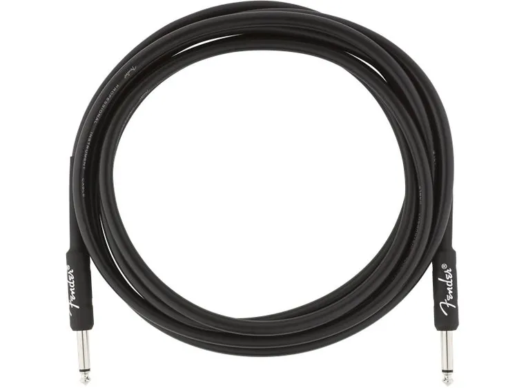 Fender Professional Instrument Cable Straight/Straight, 10', Black 