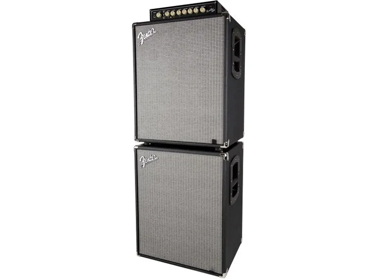Fender Rumble 210 Cabinet Black and Silver 