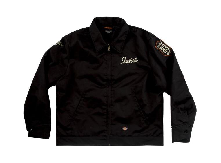 Gretsch Patch Jacket, Black, XXL Size: XXL