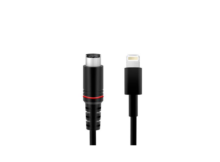 IK Multimedia Lightning to Mini-DIN cable (with charging)