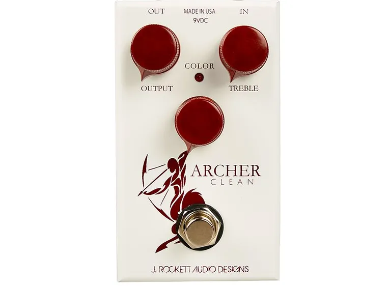 J. Rockett Audio Designs Archer Clean Color Boost pedal 