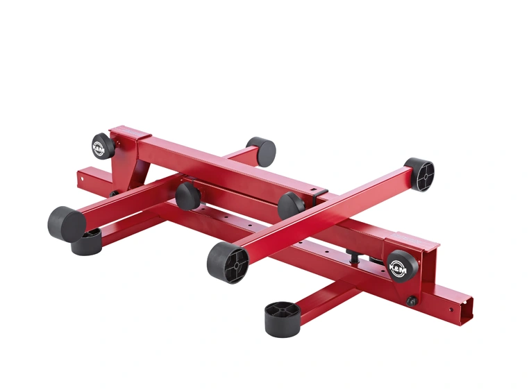 K&M 18820 keyboardstand table-style Omega Pro. Rød 