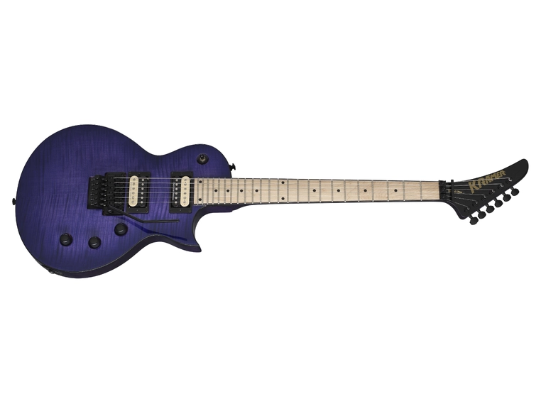 Kramer Assault Plus reverse headstock Trans Purple 