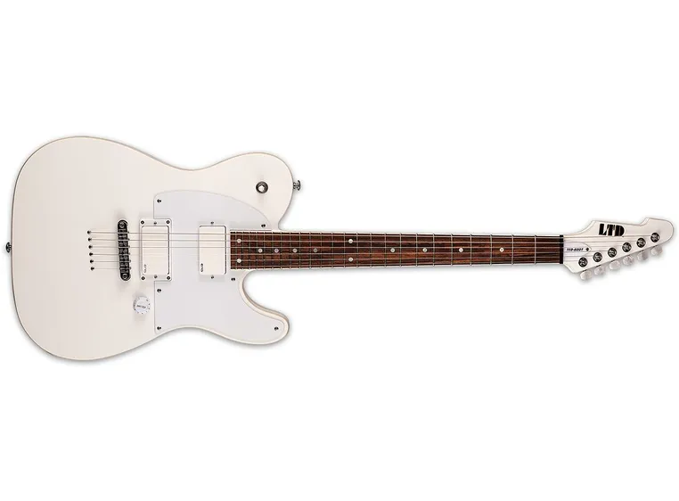 LTD TED-600T Ted Aguilar Signature Snow White w/case 