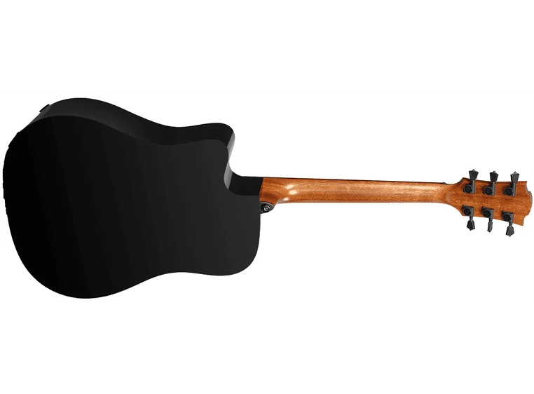 Lag Guitars GLA T118DCE-BLK 