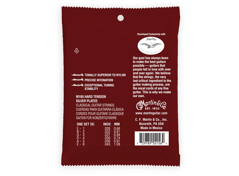 Martin M165 Magnifico Nylon (026-043) 