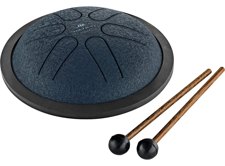 Meinl Sonic Energy MSTD2NB Mini Steel Tongue Drum,A Major,Navy Blue 