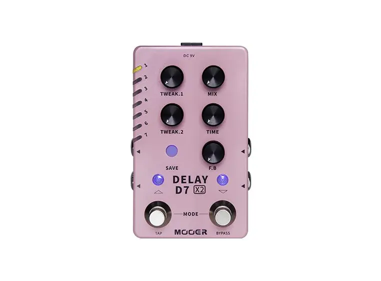 Mooer Delay D7 X2 