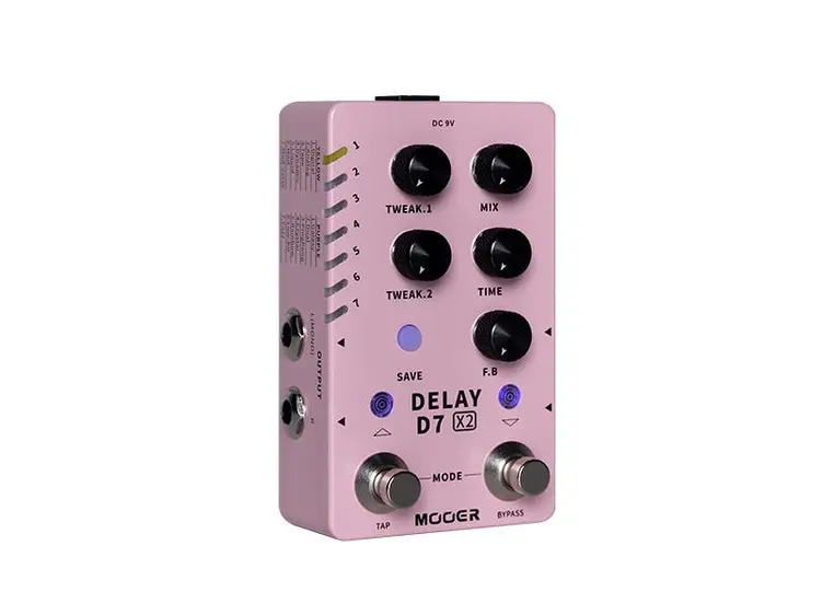 Mooer Delay D7 X2 