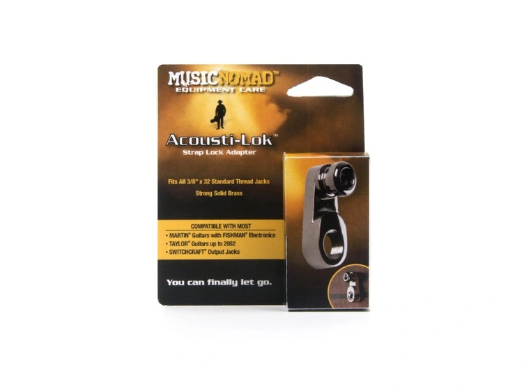 Music Nomad MN270 - Acousti-Lok Strap For Standard Output Jacks 