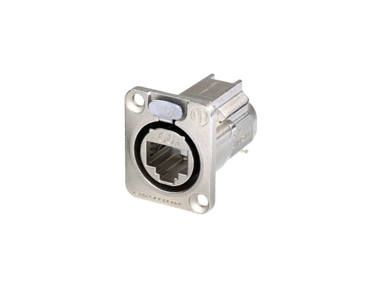 Neutrik EtherCON RJ45 Cat6A chassis IDC Nikkel 