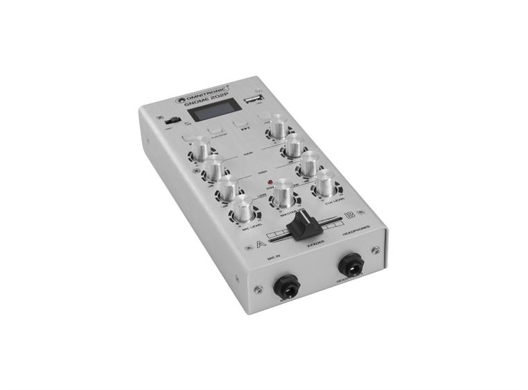 Omnitronic GNOME-202P Mini Mixer silver