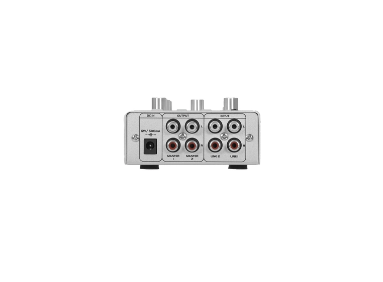 Omnitronic GNOME-202P Mini Mixer silver 