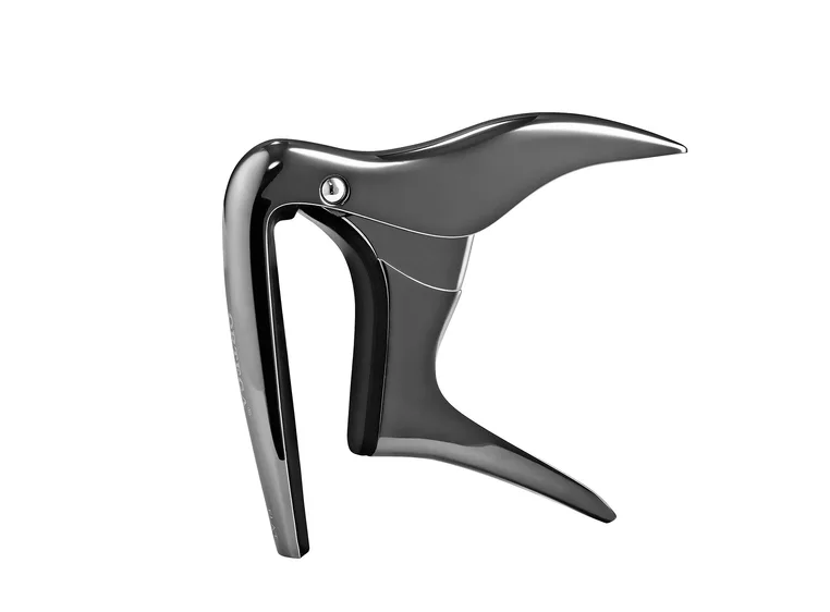Ortega OCAPO-BCR Capo, Classic Flat Black Chrome edition 