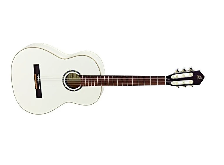 Ortega R121SNWH Klassisk gitar 4/4 Slim neck, Gloss White 