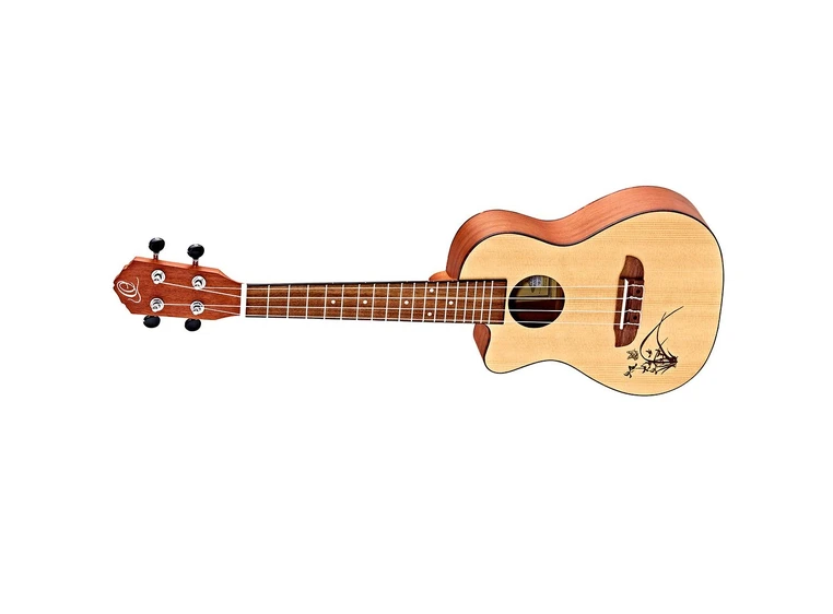 Ortega RU5CE-L Concert ukulele med mik Lefthand 