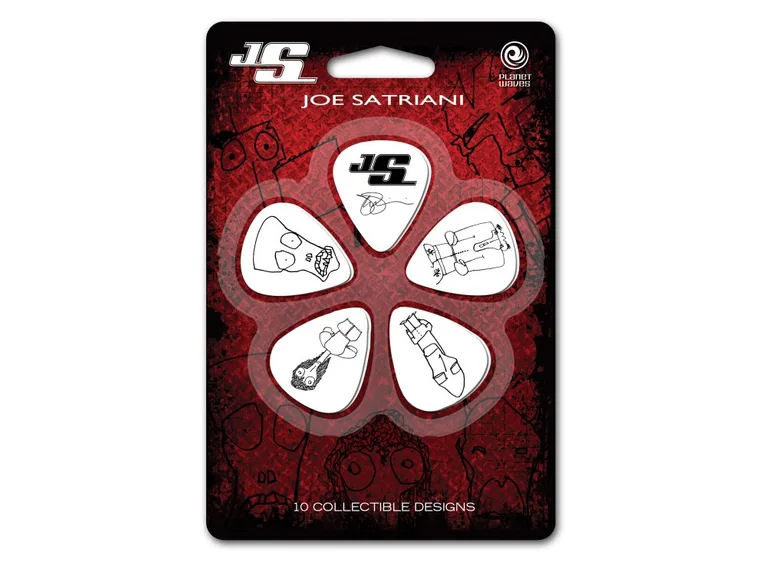 Planet Waves 1CWH4-10JS Plekter Joe Satriani Medium 10-pack 
