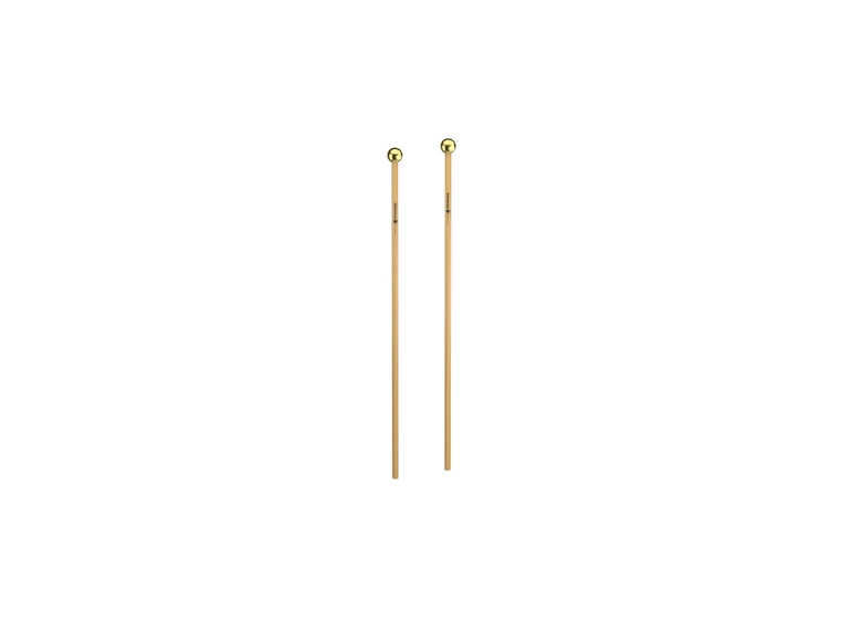 Promark SU13R SPYR Mallet Bells Medium Brass, Rattan 