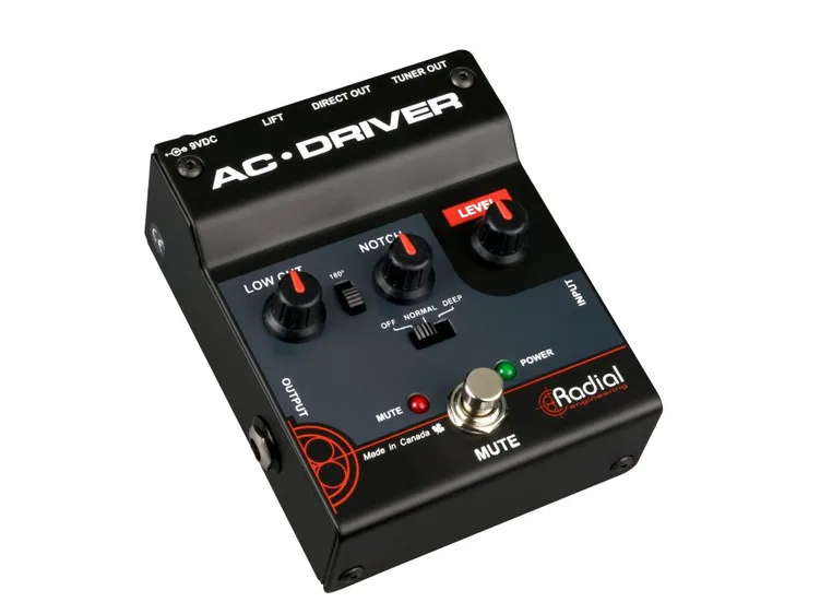 Radial Tonebone AC-Driver Compact acoustic preamp 
