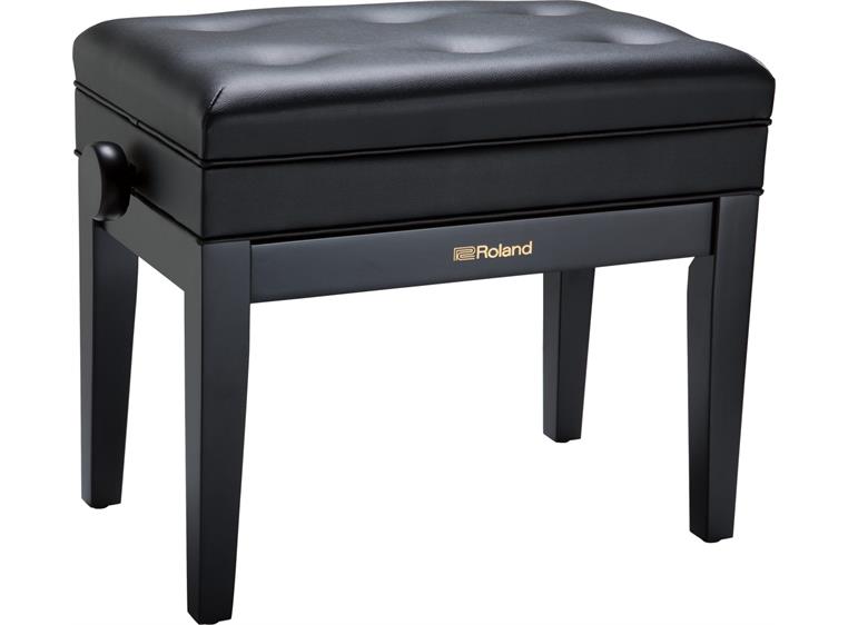 Roland RPB-400BK Piano Bench Satin black, vinyl seat
