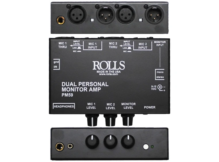 Rolls PM59 Personal monitoramp 