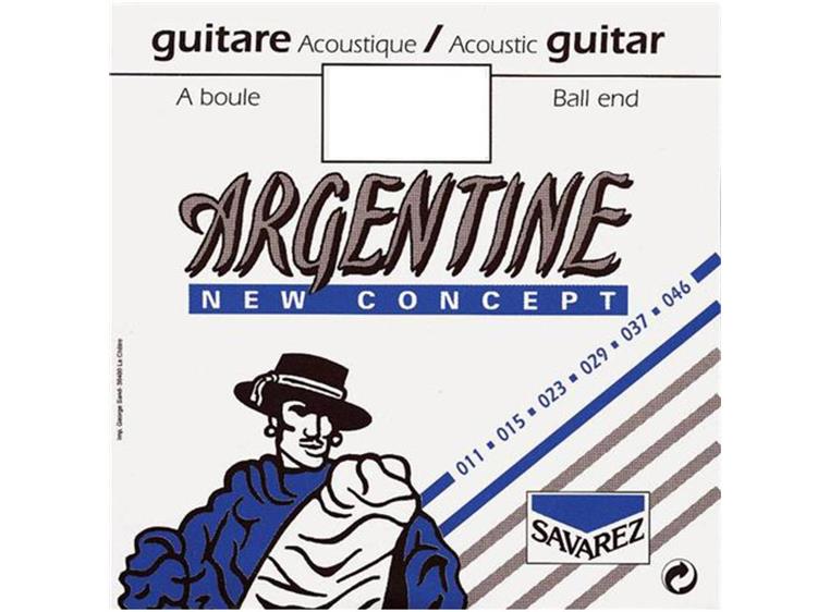 Savarez 1610 Acoustic Jazz Guitar Set (010-045) Extra Light Ball End