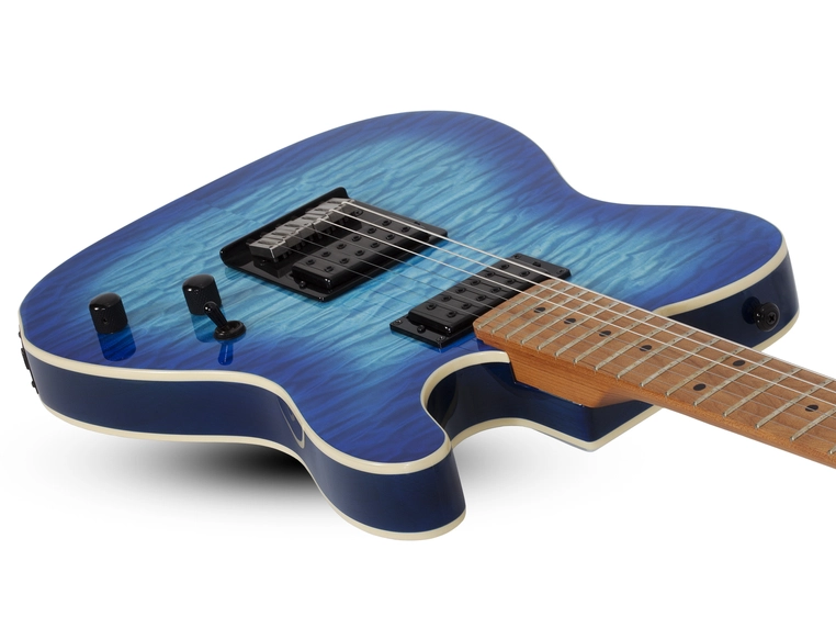 Schecter PT Pro Trans Blue Burst 
