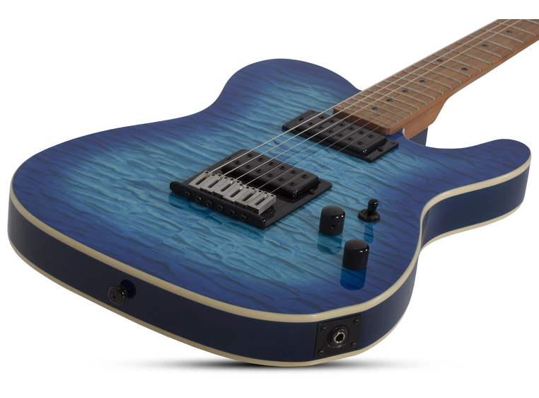 Schecter PT Pro Trans Blue Burst 