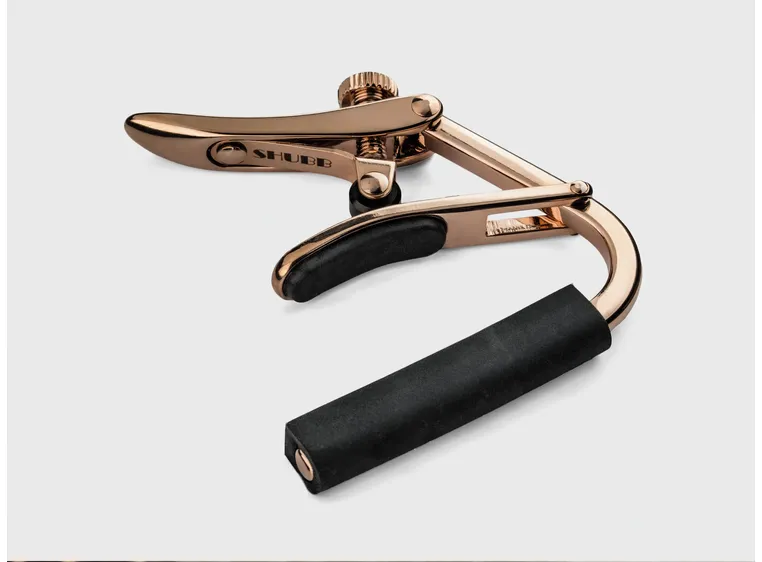 Shubb C1gr Western Capo, Rose Gold 