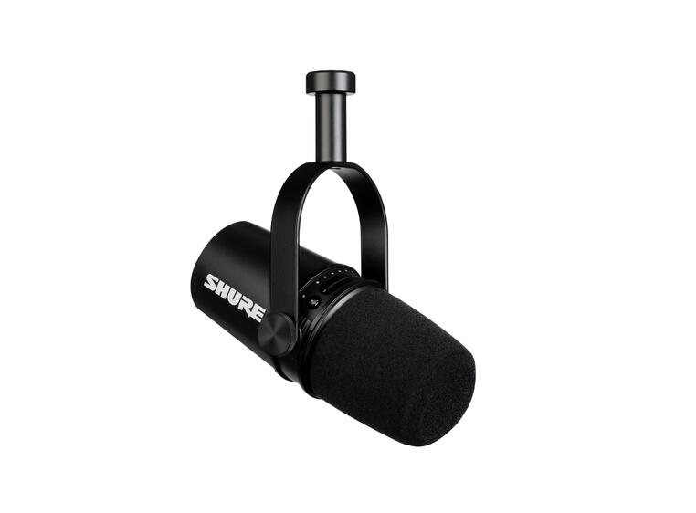 Shure MV7 Black XLR/USB-Mikrofon