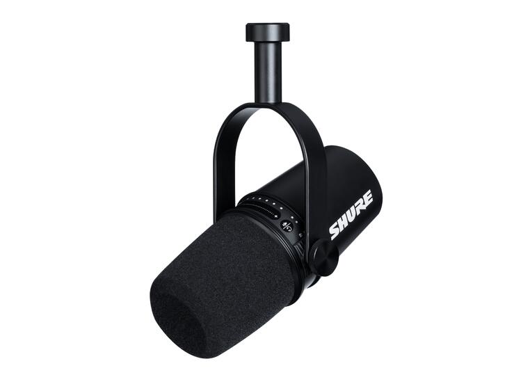 Shure MV7 XLR/USB-Mikrofon Black