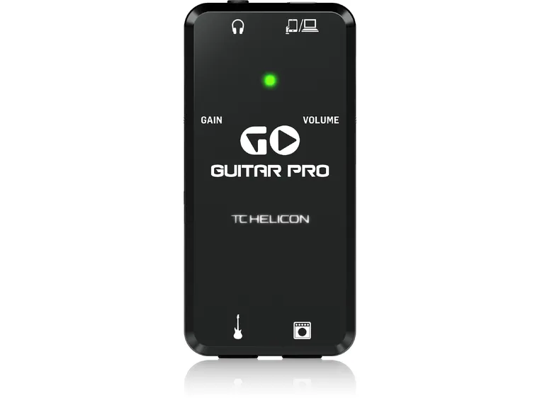 TC-Helicon GO GUITAR PRO Mobilt lydkort for gitarister 