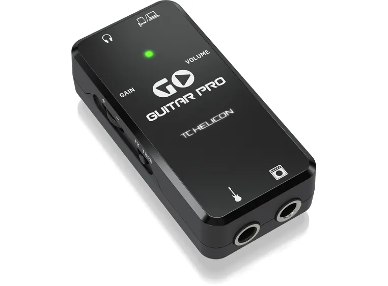 TC-Helicon GO GUITAR PRO Mobilt lydkort for gitarister 