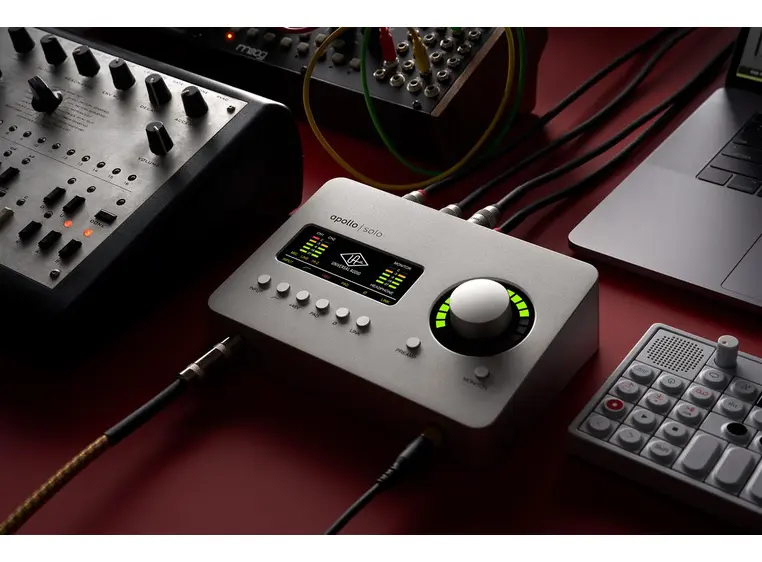 Universal Audio Apollo Solo Heritage Ed. x2 Mic, x1 DSP,TB3 