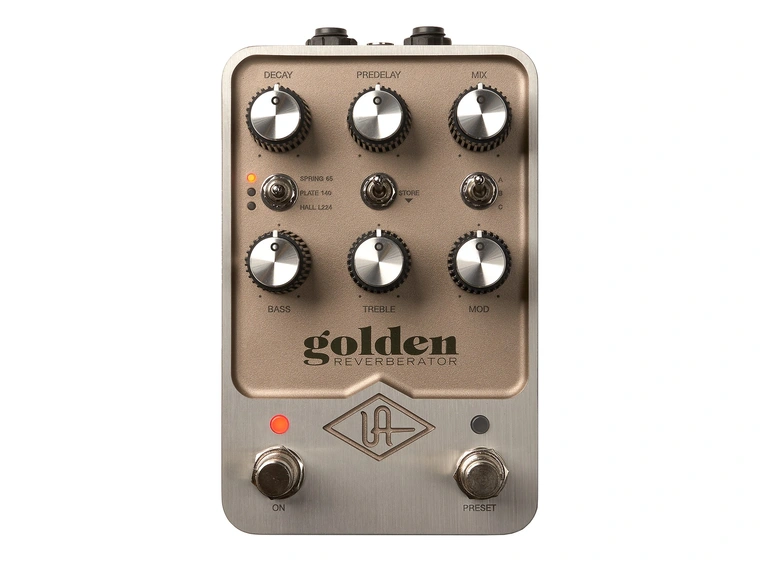 Universal Audio UAFX Golden Reverb Pedal 