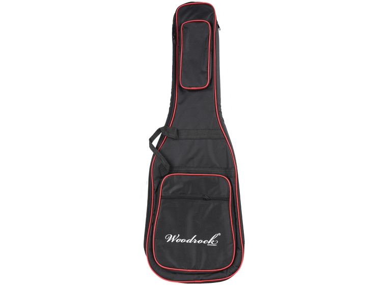 Woodrock kraftig gigbag for el-gitar (20mm polstring) 