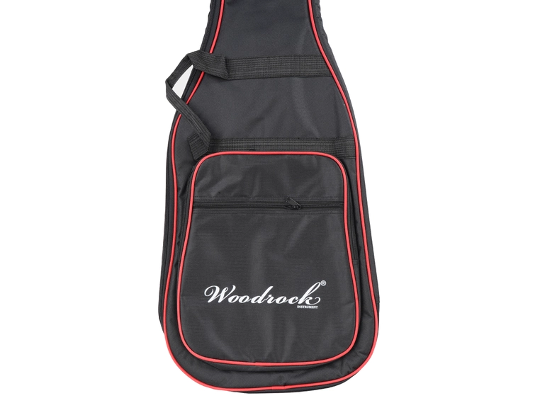 Woodrock kraftig gigbag for el-gitar (20mm polstring) 