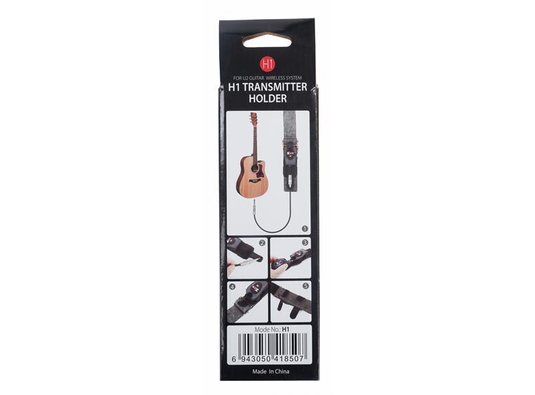 Xvive Guitar holder for U2 transmitter