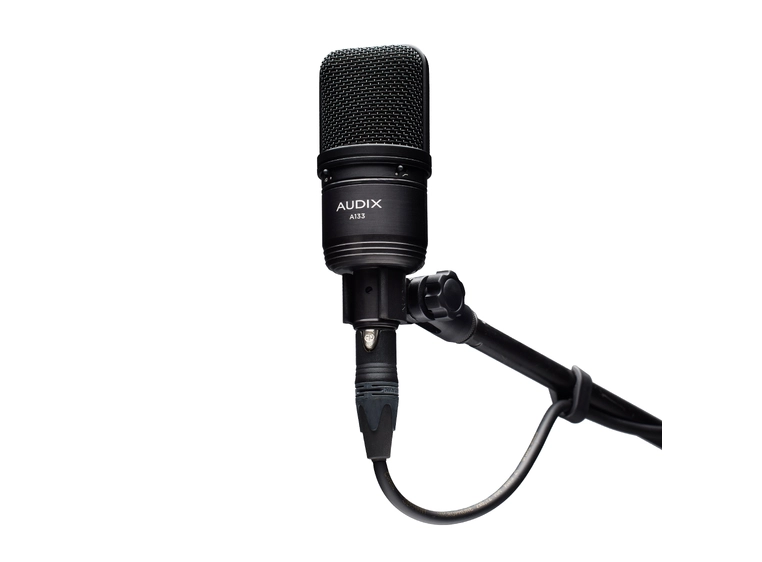 Audix A133 Studio Electret Condenser Mic Incl: carrying case & stand mount. 