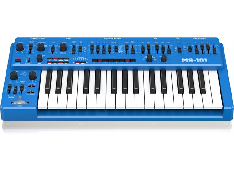 Behringer MS-1-BU Blue Analogue synthesizer
