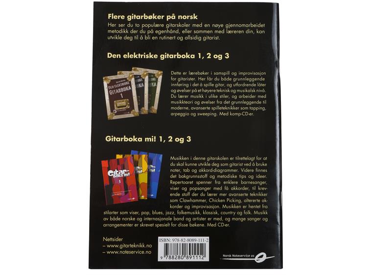 Bok  Førstehjelp for El-gitarister inkl CD - Sølvin Refvik