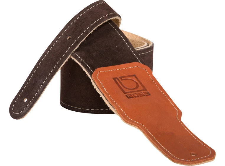 Boss BSS-25-BRN 2.5" Brown Suede Guitar Strap 