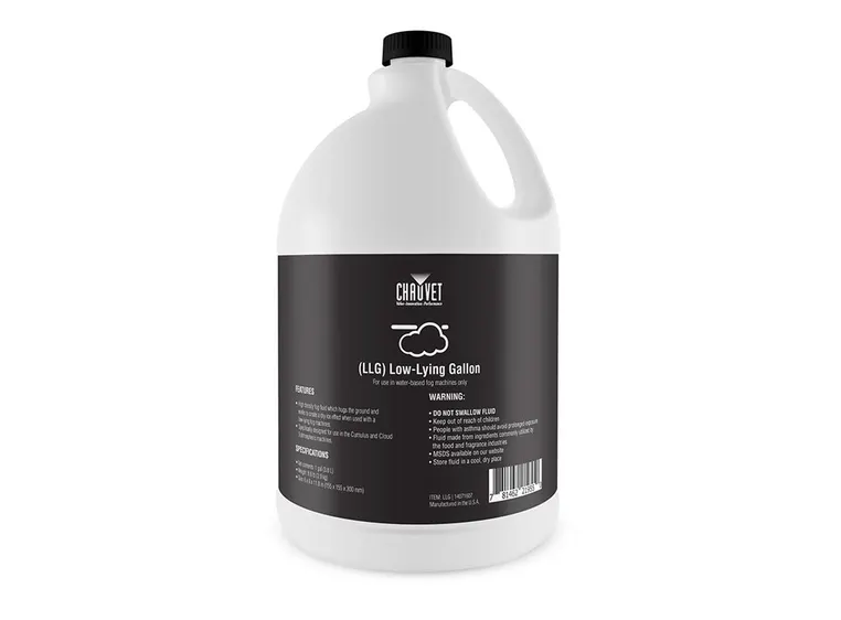 Chauvet Prof. Low-Lying Fog Fluid Pack of 4 x 5-liter bottles 